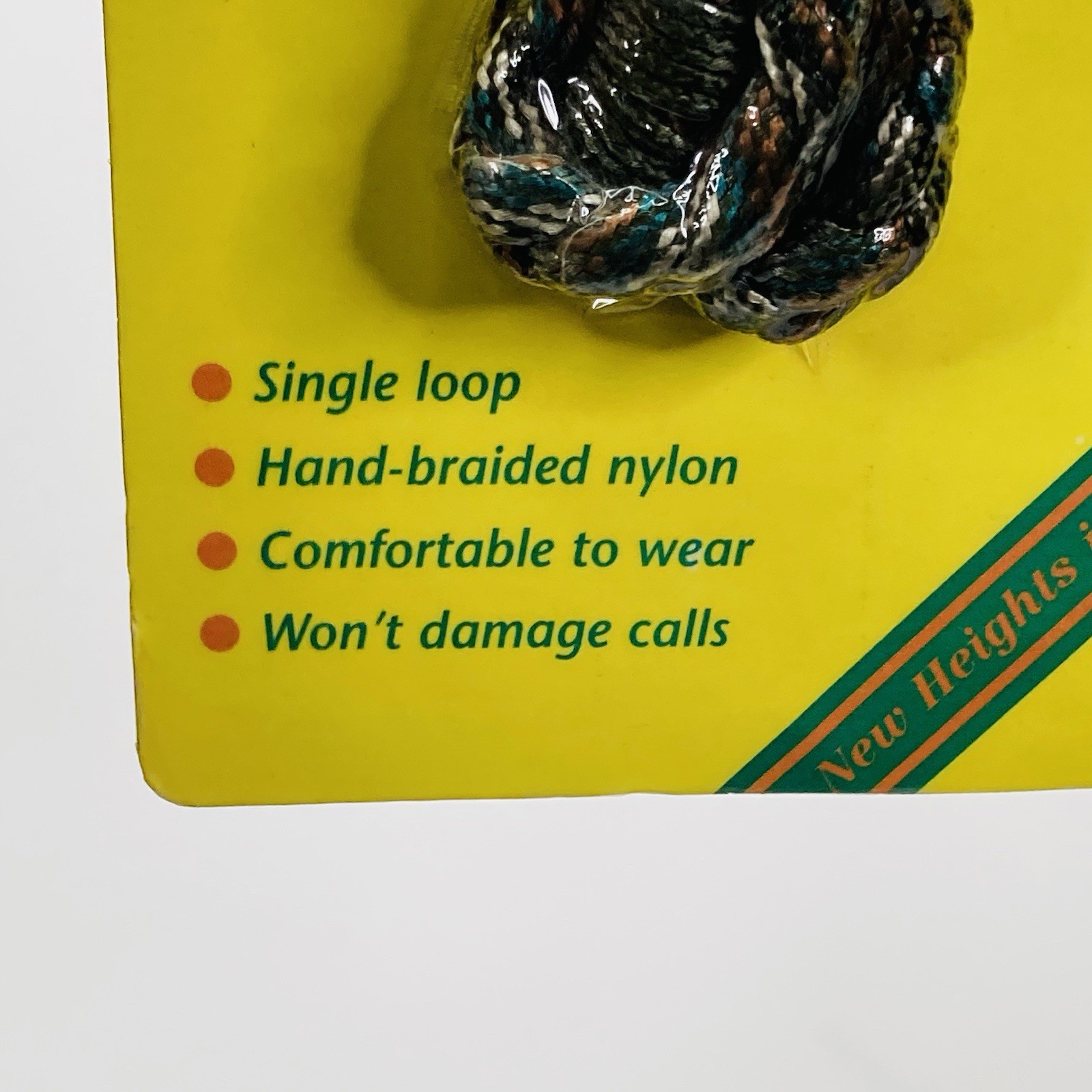 Hunter's View Deluxe Call Lanyard Single Loop Hand Braided Nylon HVDCL-451