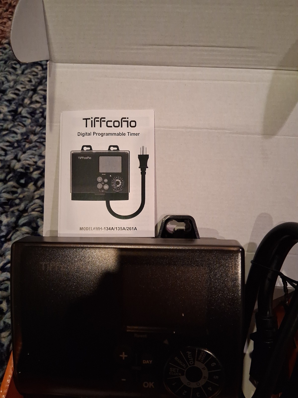 Tiffcofio Programmable Digital Outdoor Timer