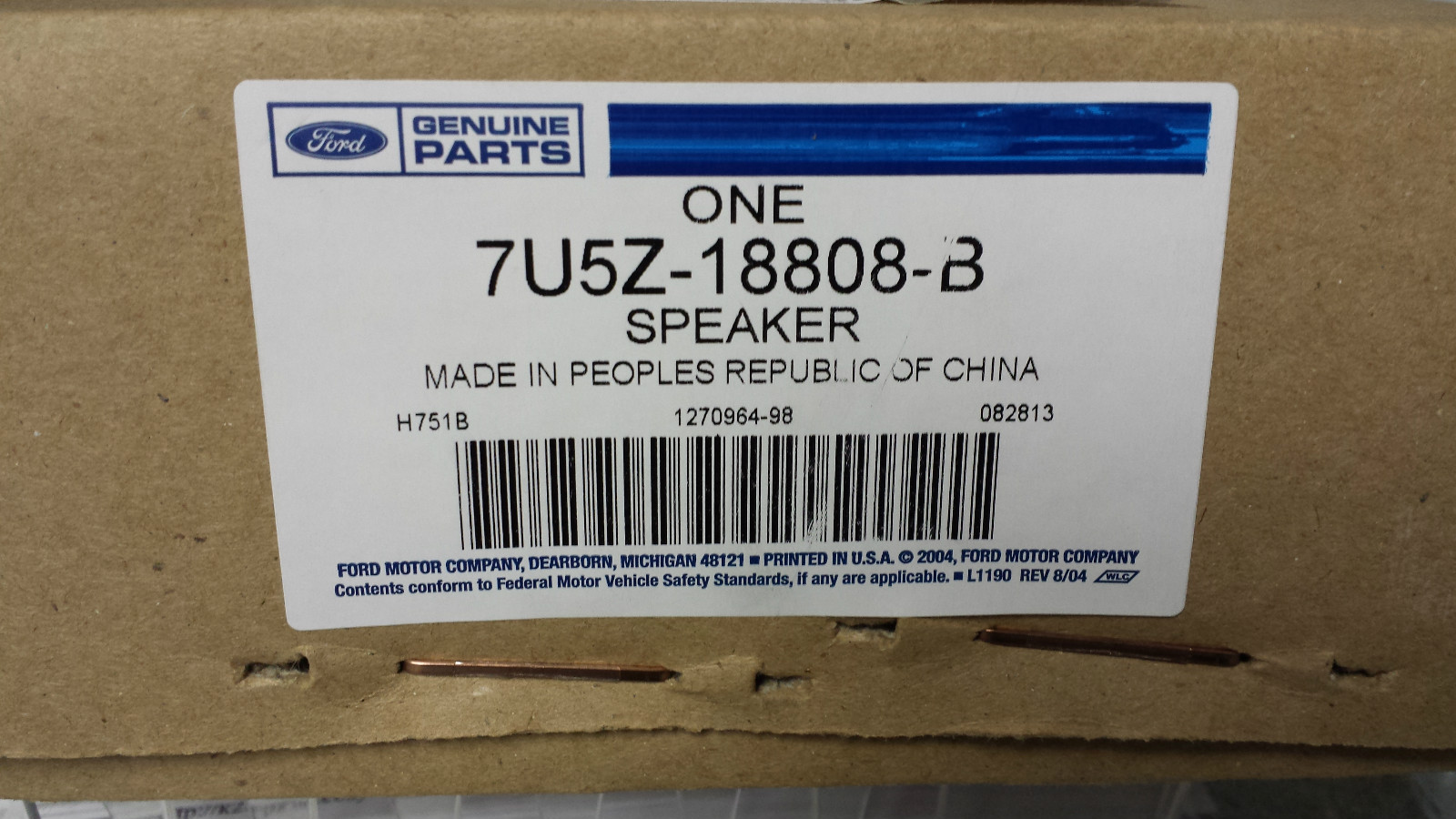 OEM FORD INTERIOR SPEAKER (7U5Z*18808*B)