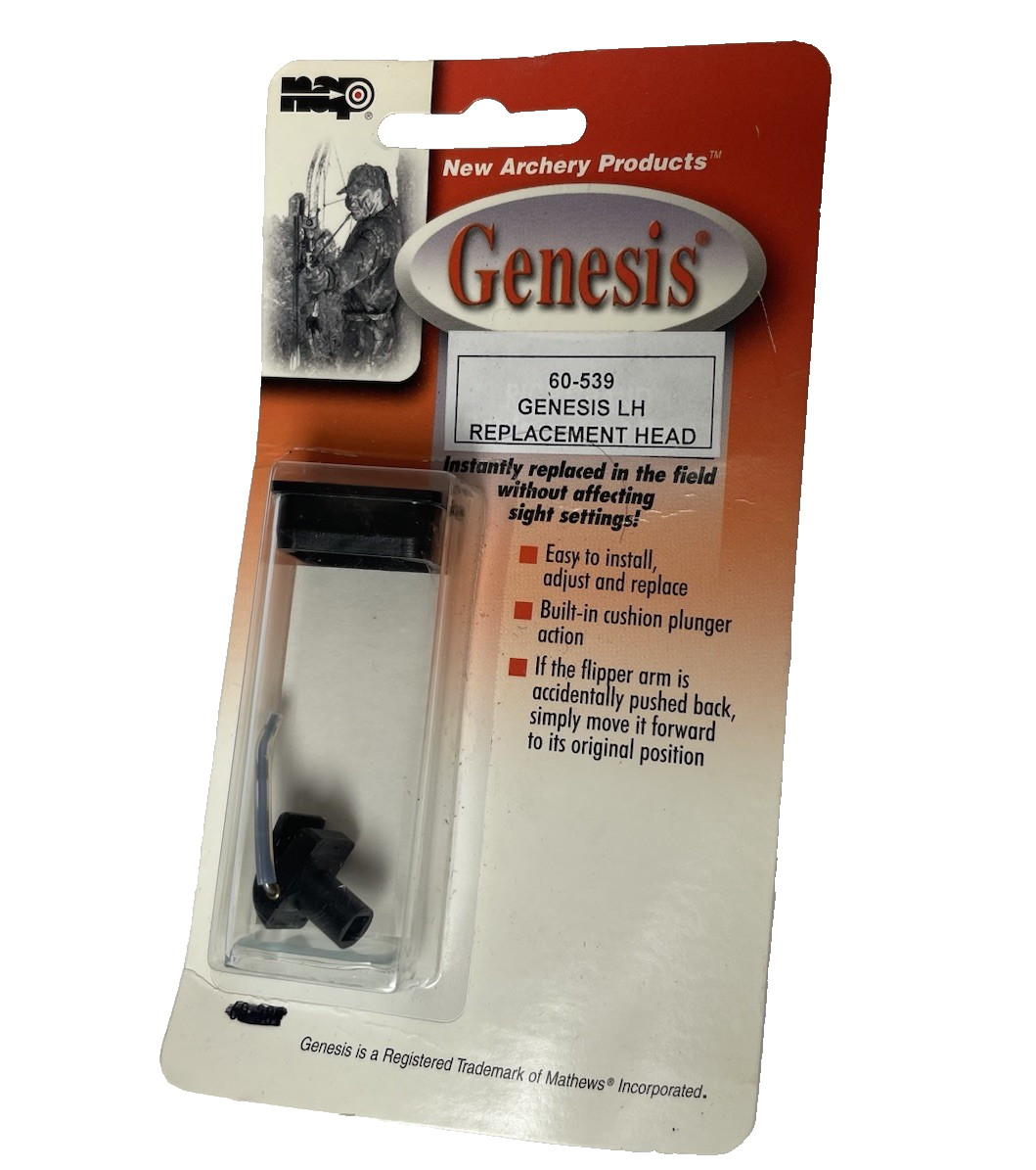 New Archery Products NAP Center Rest Flipper Replacement LH Genesis Bow 60-539