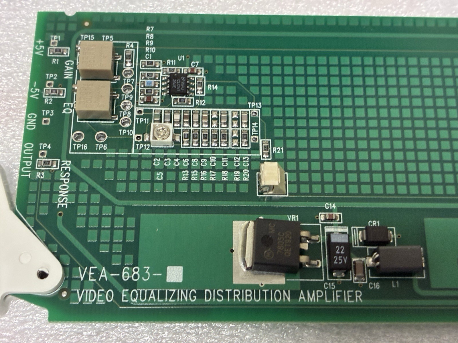 Leitch Harris VEA-683 Video Equalizing Distribution Amplifier DA