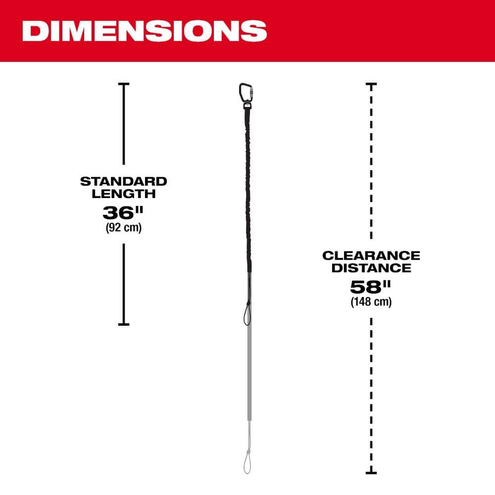 15 Lbs. Locking Tool Lanyard