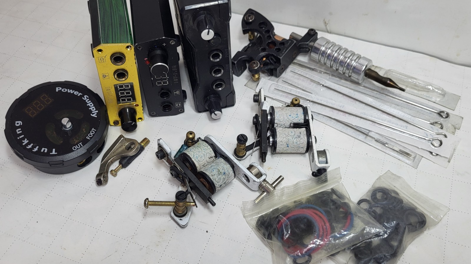 TATTOO PARTS LOT  (ONLY  FOR PARTS)