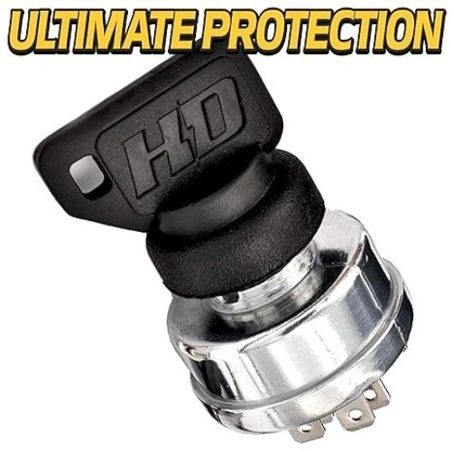 574455401 Starter Ignition Key Switch with Ultimate Dual Protection Up