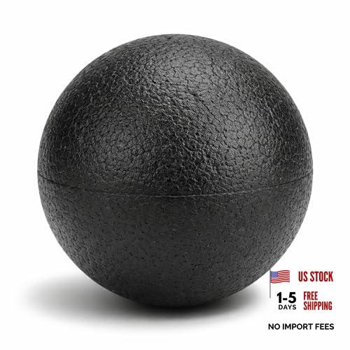 EPP Foam Massage Ball Deep Tissue Myofascial Release for 10cm Single Ball Black