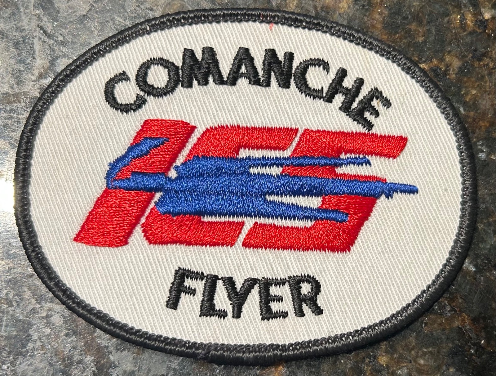 Comanche Flyer ICS Embroidered  Patch Airplane Aviation Aircraft Plane