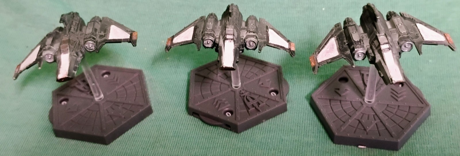 3 Xiphon Interceptor Legions Imperialis -  Legiones Astartes - assembled&painted
