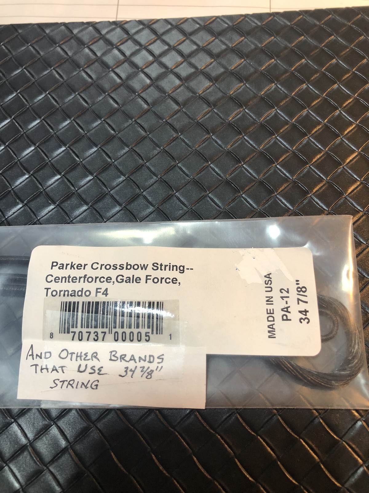NEW IN PACKAGE 34 7/8” CROSSBOW STRING FOR PARKER CROSSBOWS LISTED
