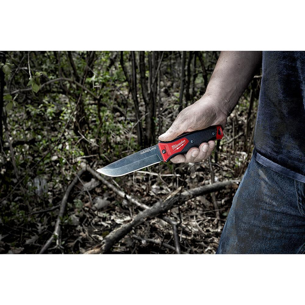 Milwaukee 5 In. Hardline Fixed Blade Knife