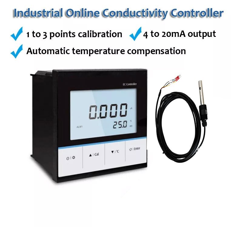 Conductivity Meter Tester Controller with Automatic Temperature Compensation