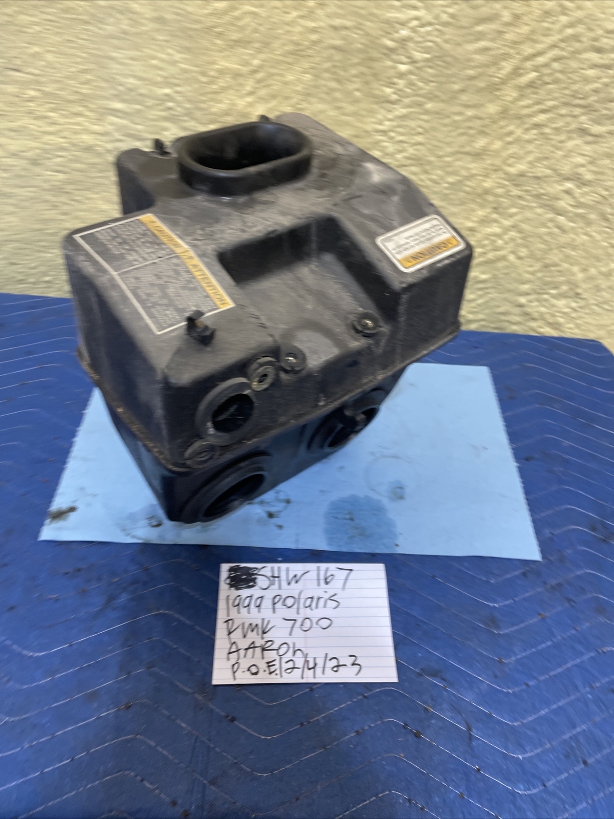 1999 Polaris Rmk 700 Airbox Air Chamber 167