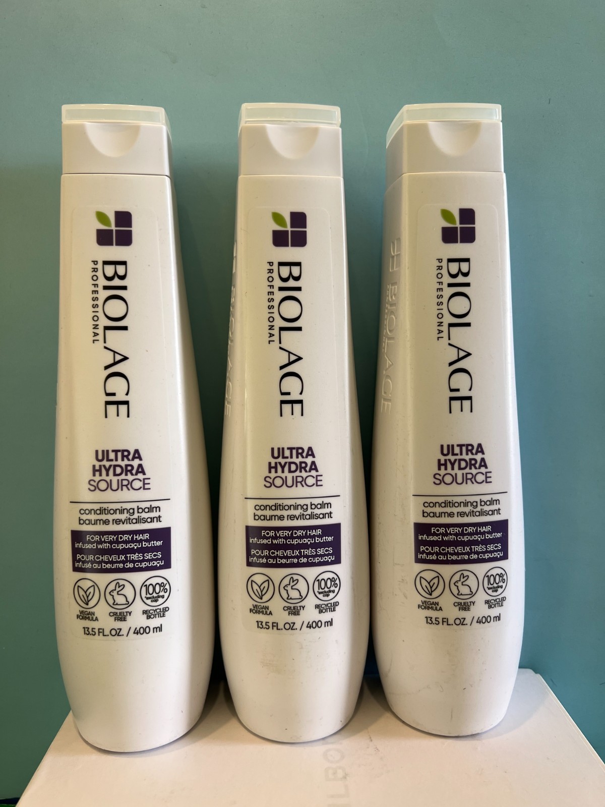 3 Biolage Ultra Hydra Source Conditioning Balm 13.5oz New & Authentic