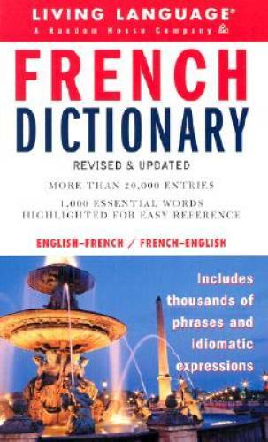 French Dictionary (Complete Basic Courses) - Mass Market Paperback - GOOD