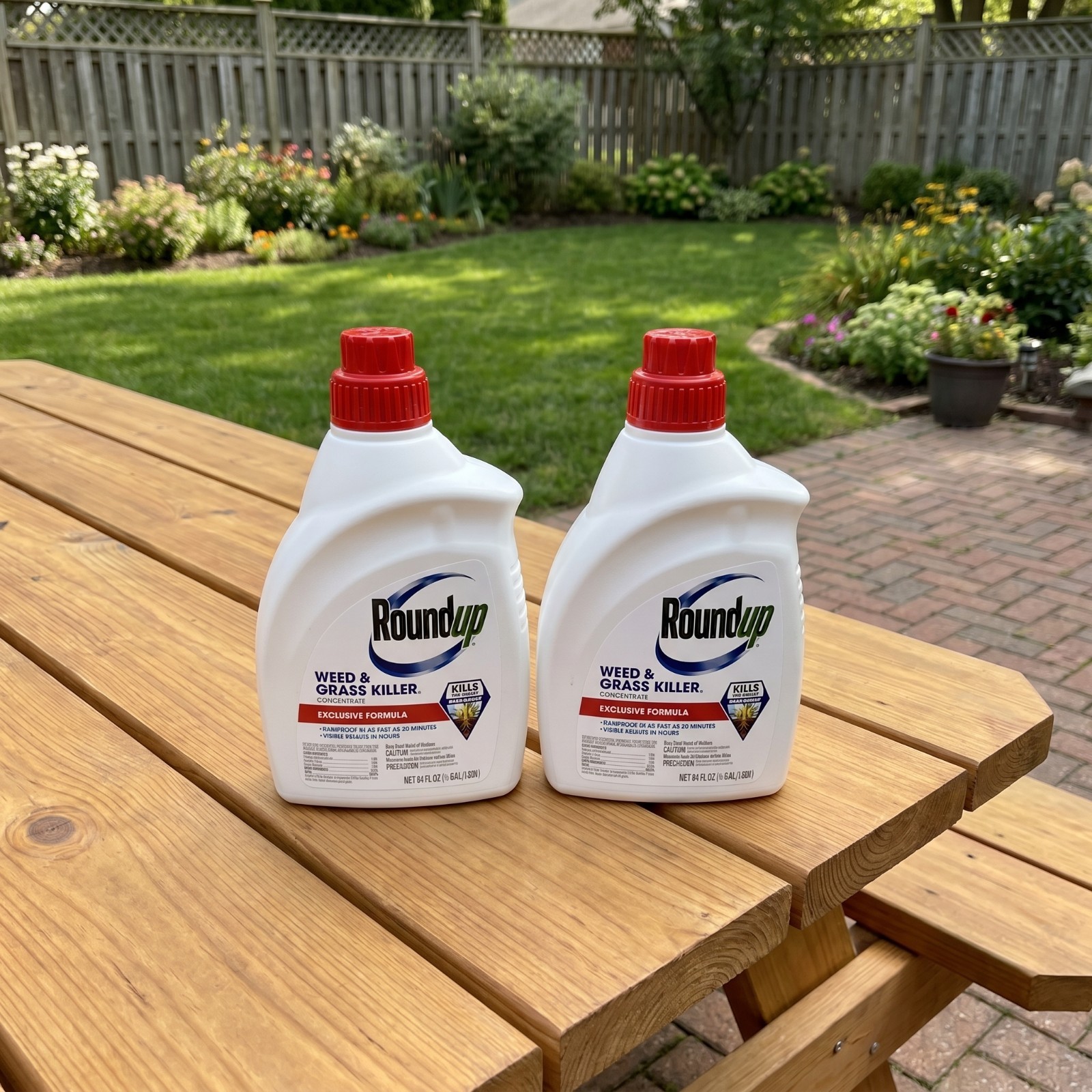 [2 Pack] Roundup Weed Grass Killer4 64 fl oz Concentrate Weed and Grass Killer
