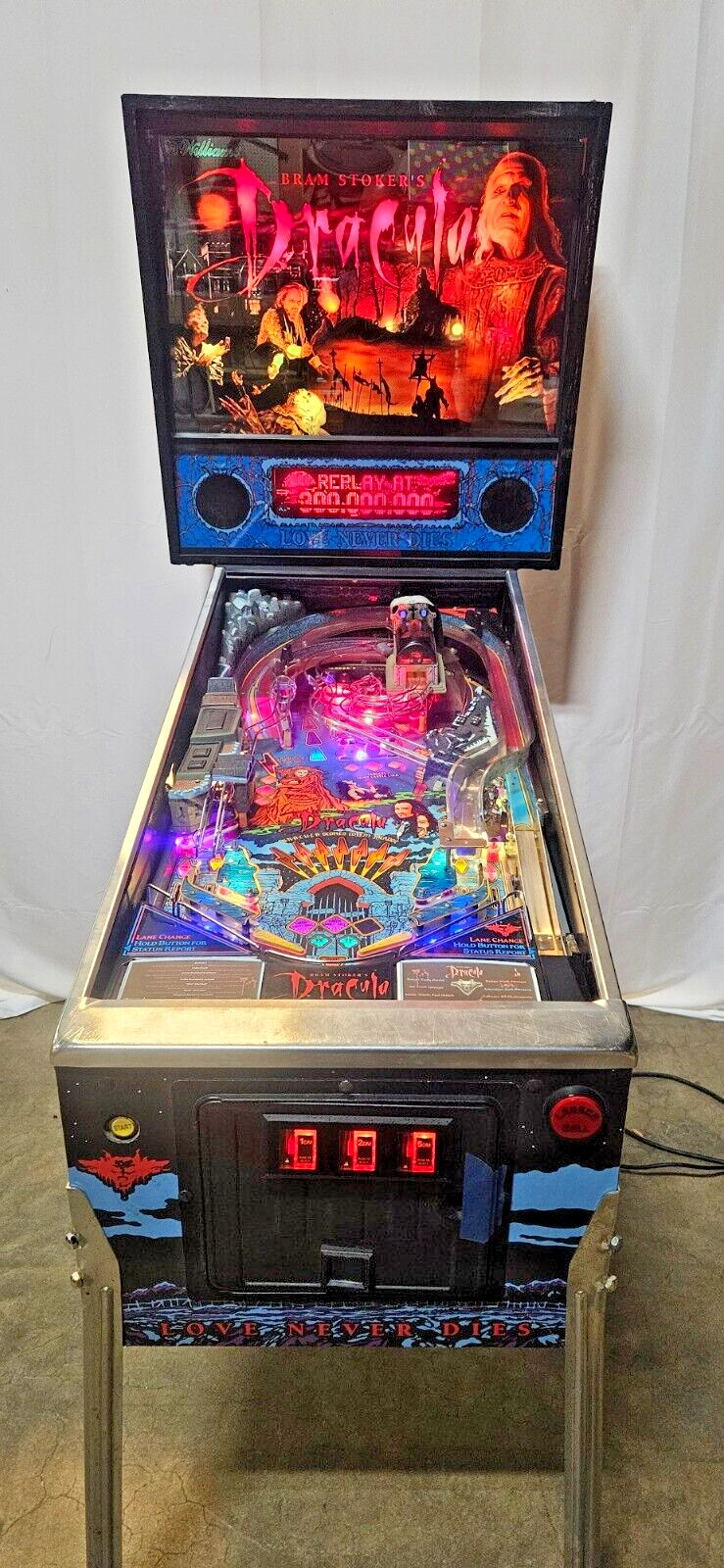 BRAM STOKER'S DRACULA Pinball Machine - Williams 1993 - 2796
