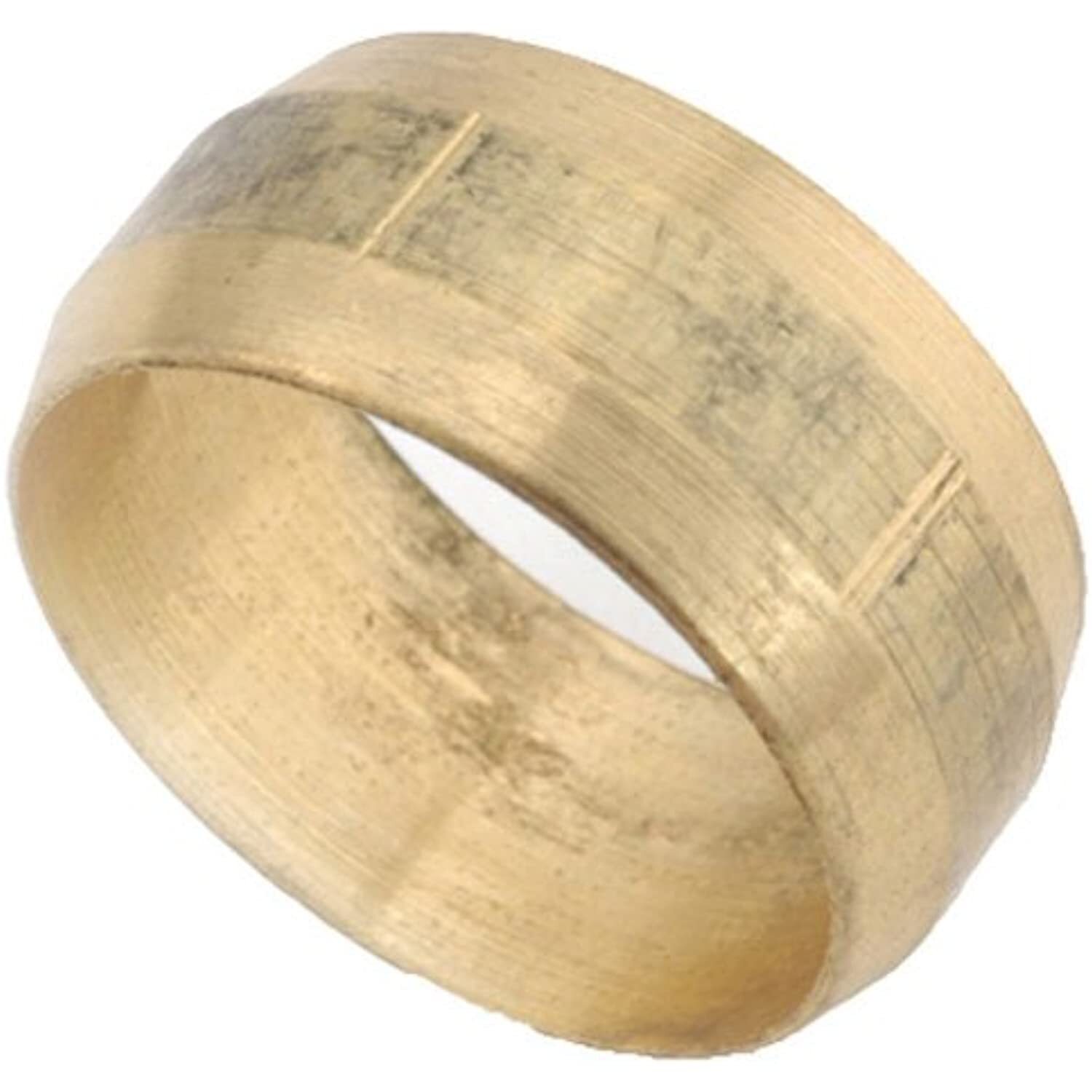 anderson metals corp 710060-05 3 Pack, 5/16 -Inch, Brass, Compression Sleeve