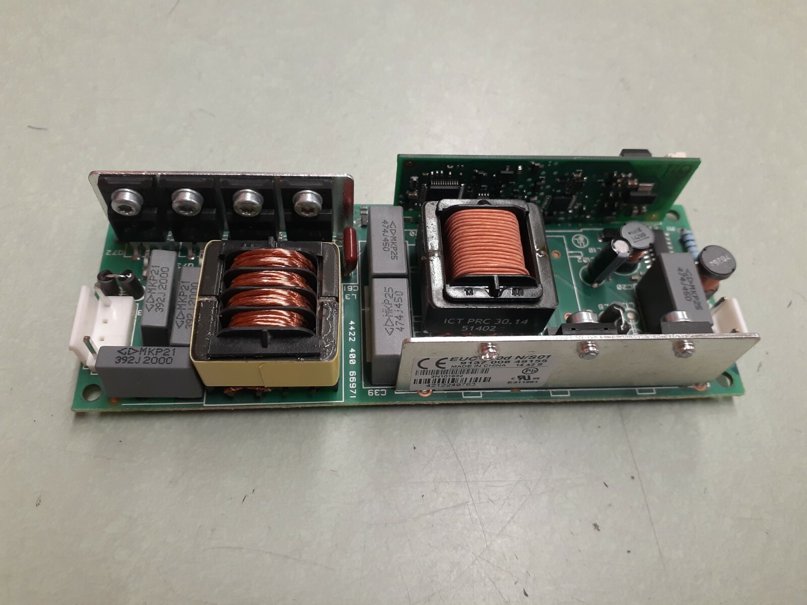 EUC 200D N/S01 Lamp Power Supply Board