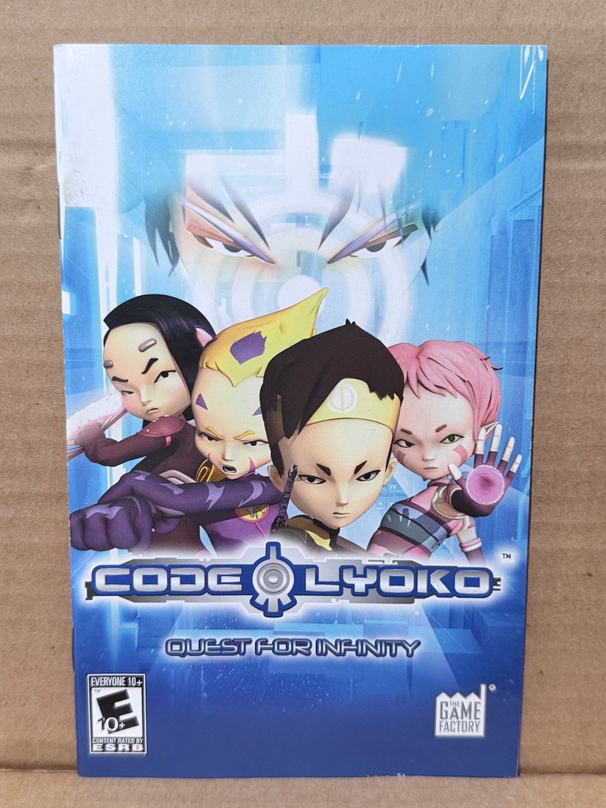 Code Lyoke Quest For Infinity Sony PlayStation 2  Game Manual Only No Game