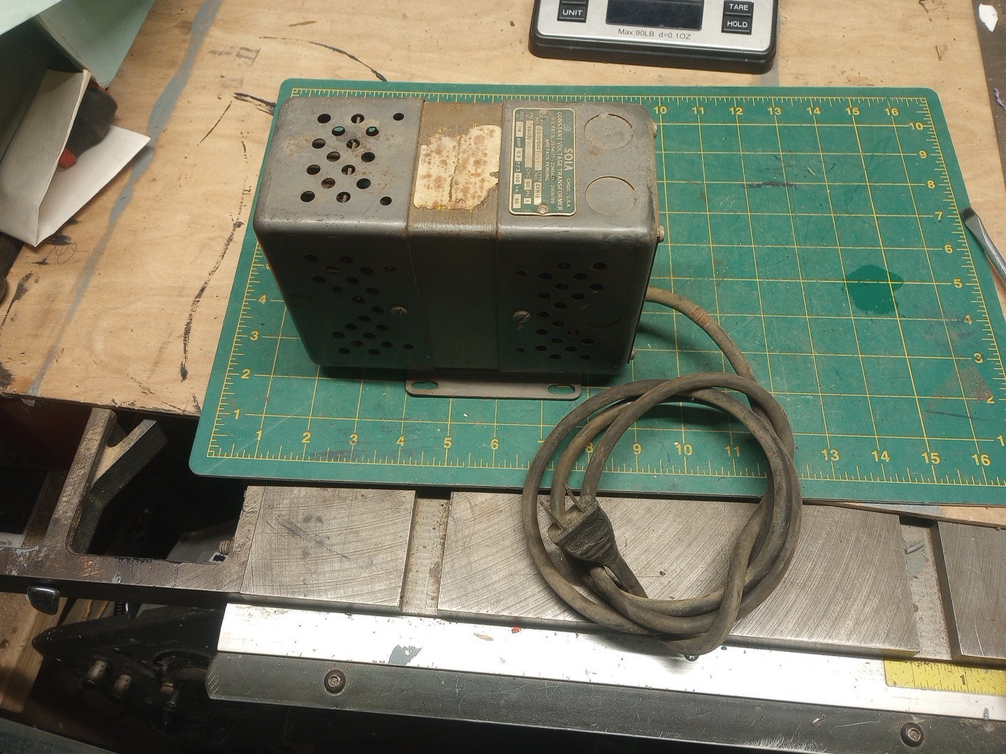 Used Sola Constant Voltage Transformer 120V 60Hz