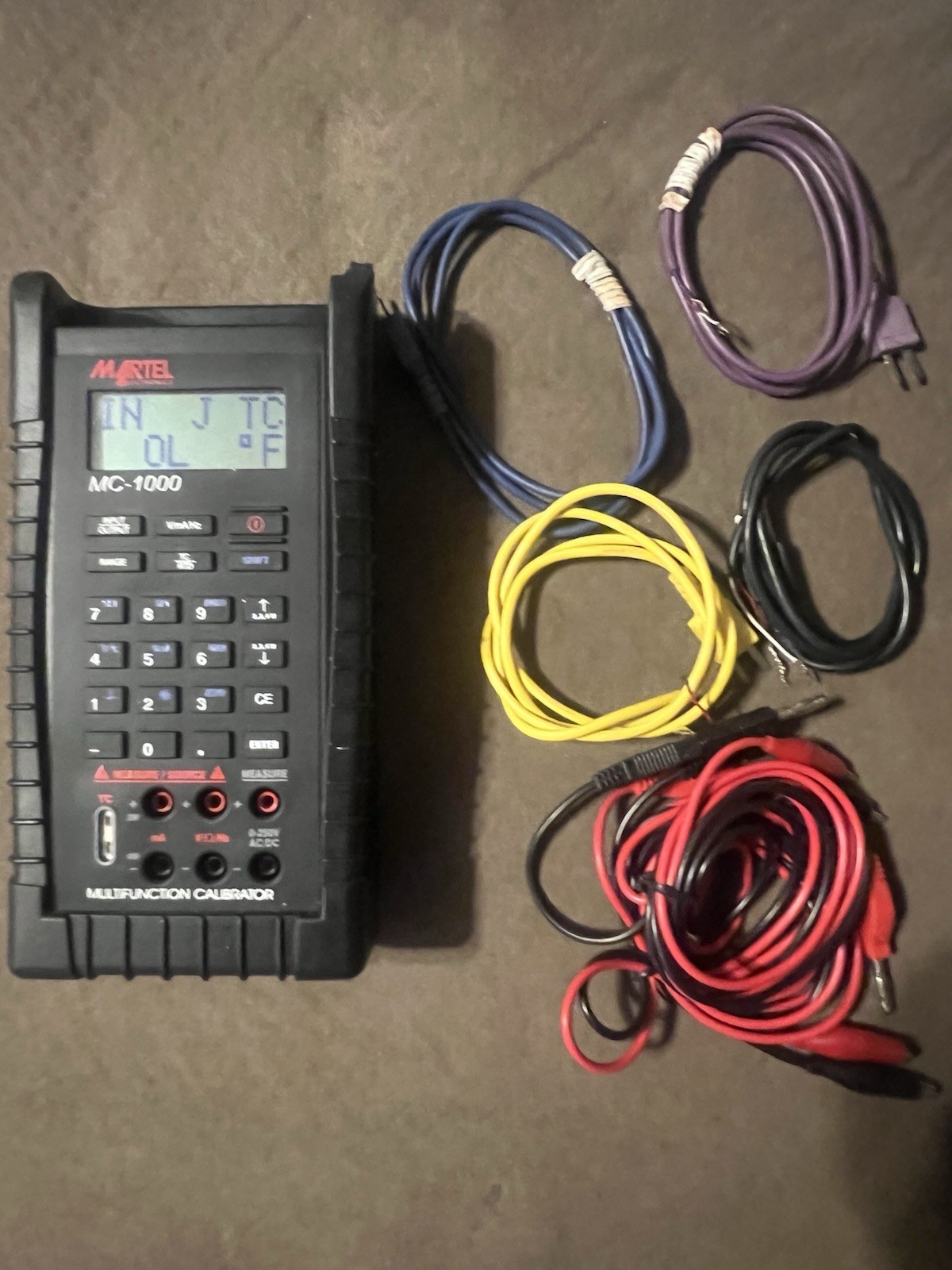 Martel Electronics MC-1000 Multifunction Process Calibrator with Cables