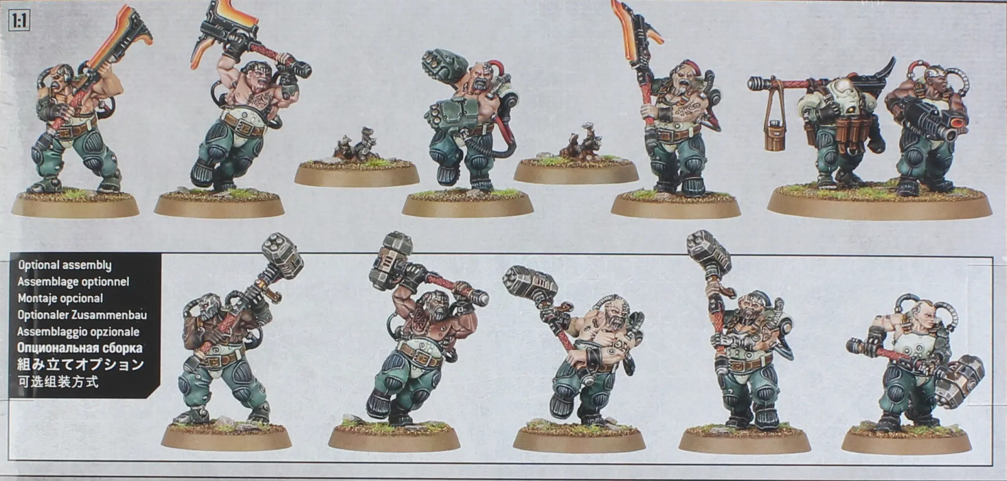 Warhammer 40K Leagues of Votann Cthonian Beserks NEW NO BOX