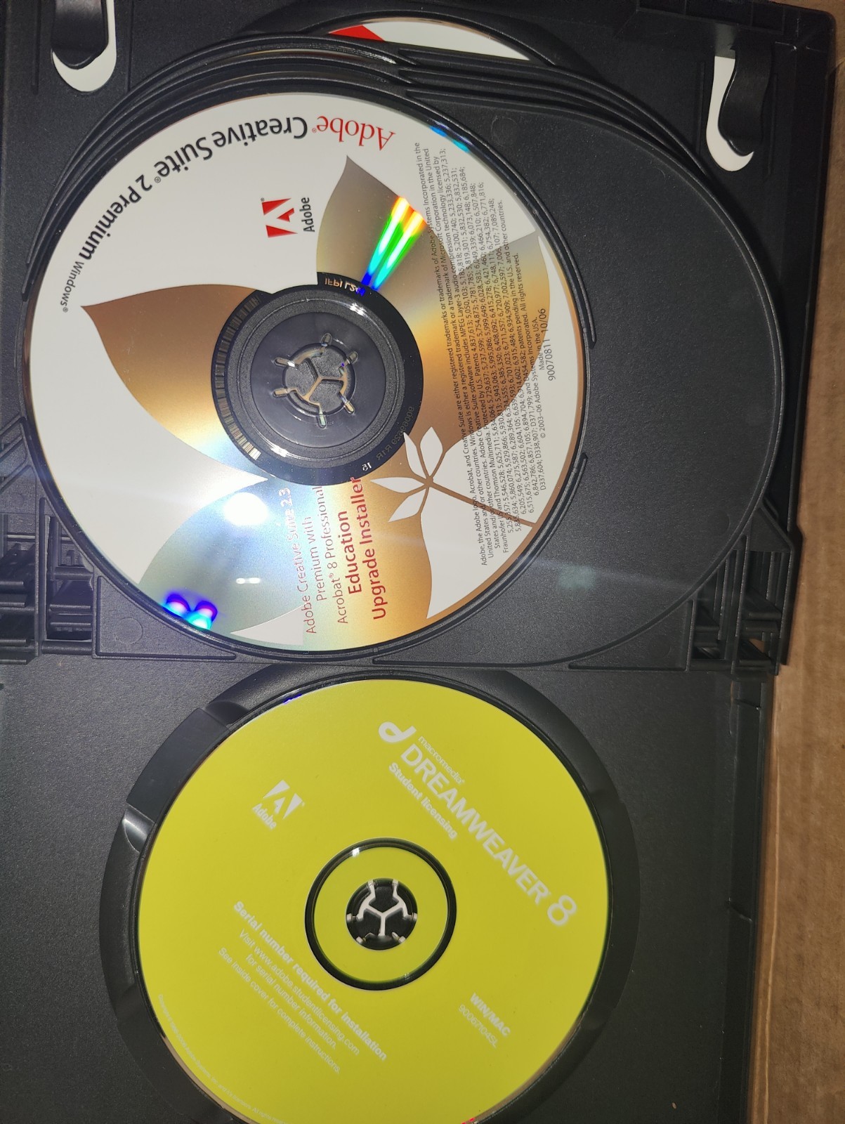 Adobe Creative Suite 2 Premium for Windows w/Serial #