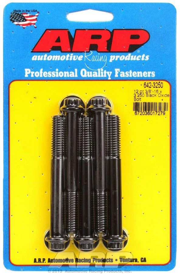 ARP 642-3250 642-3250 Bolt Kit - 12pt. (5) 3/8-16 x 3.250