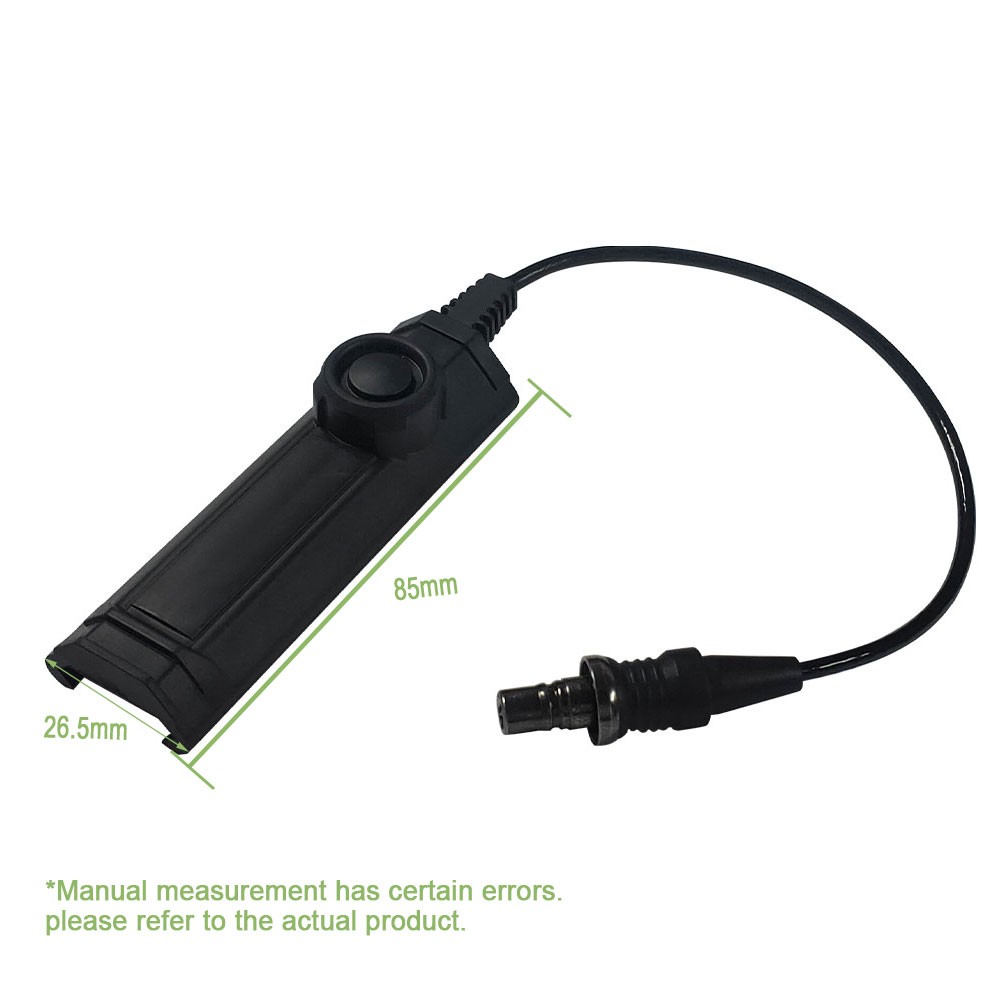 Flashlight Remote Pressure Switch Pad Button For M300 M600 Series Hunting Light