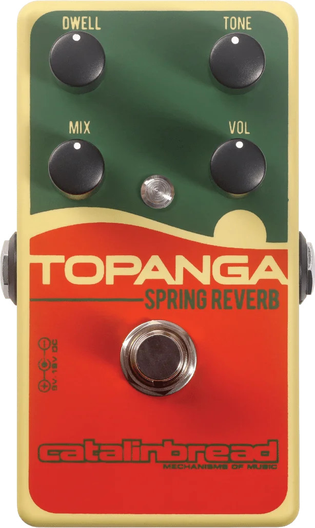 Catalinbread Topanga Spring Reverb Effects Pedal
