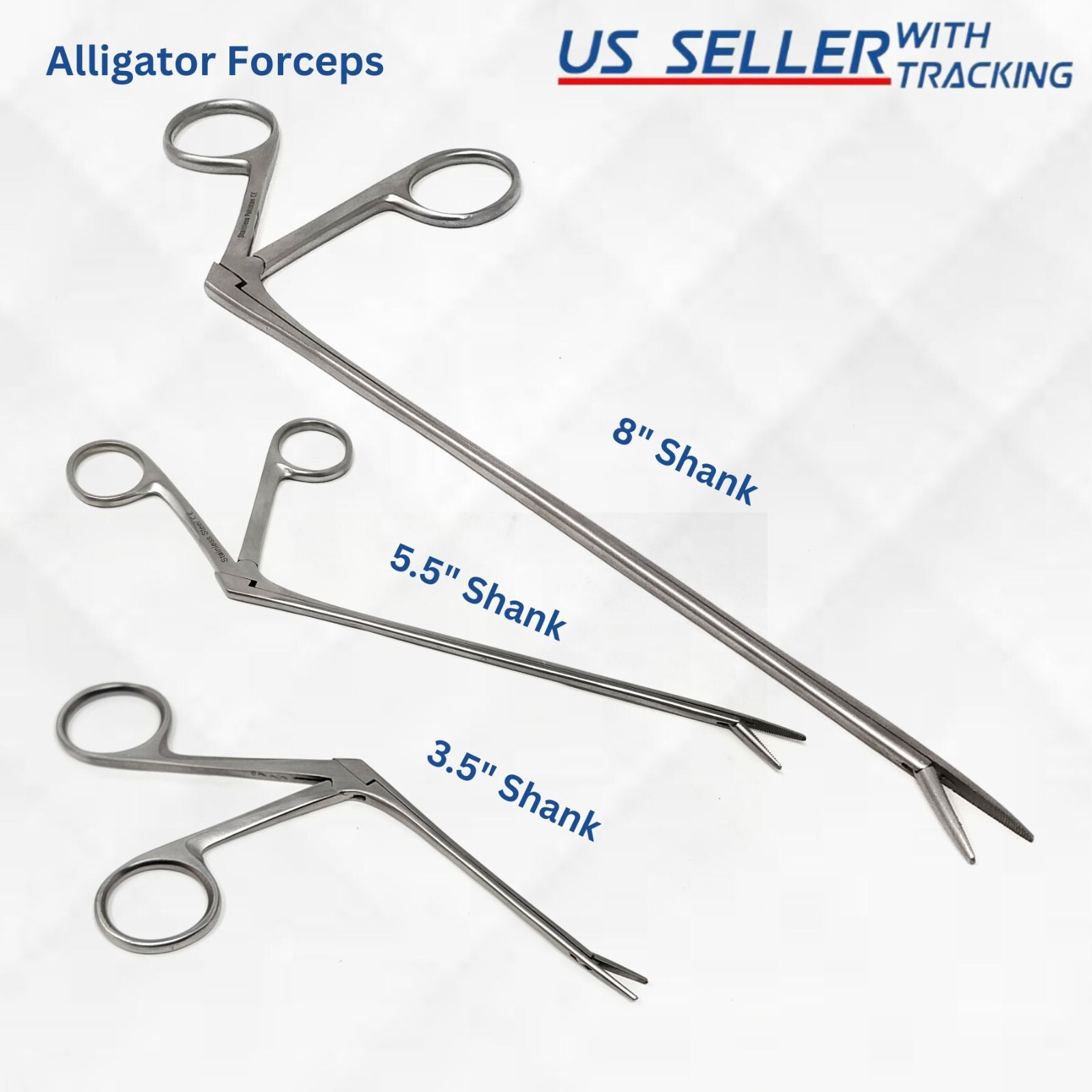 ALLIGATOR EAR FORCEPS SERRATED 3.5'' SHAFT ENT SURGICAL INSTRUMENTS - PICK