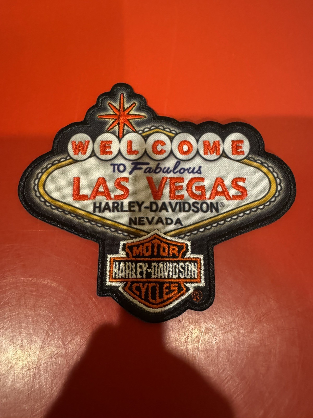 🐷 Las Vegas Nevada Harley Davidson Dealer Patch Emblem Brand New