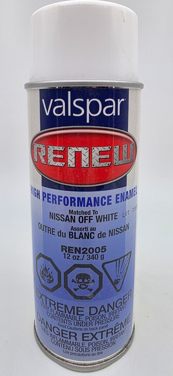 Valspar Renew High Performance Enamel Spray Paint - Nissan Off White (REN2005)