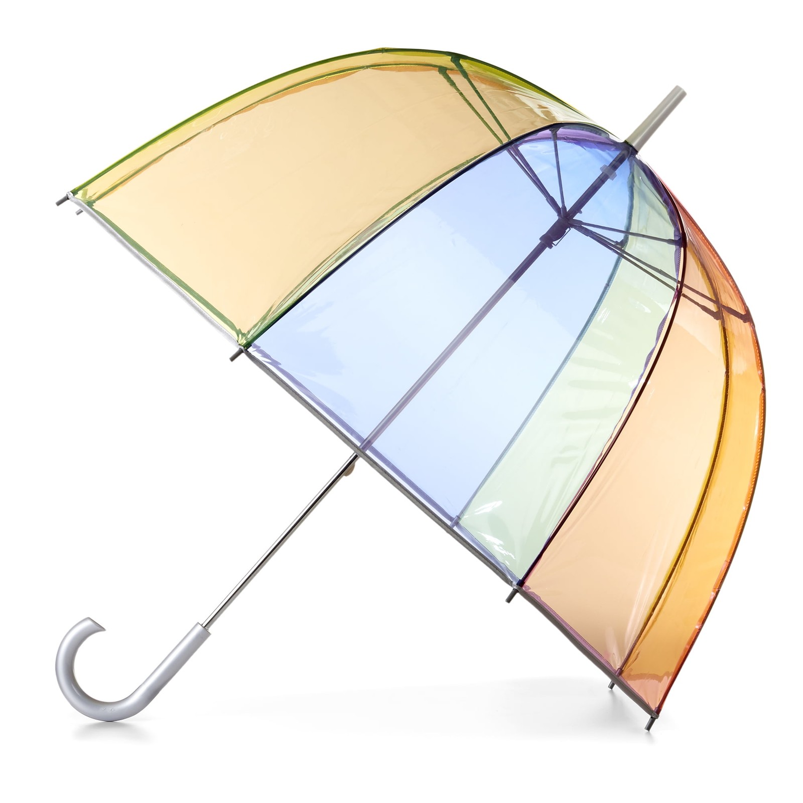 Bubble Rain Umbrella Dome-Shaped Design Comfortable Handle Clear