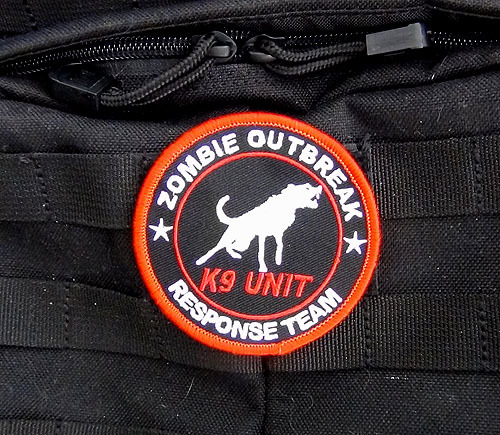 Zombie Outbreak Response Team K9 Embroidered Patch