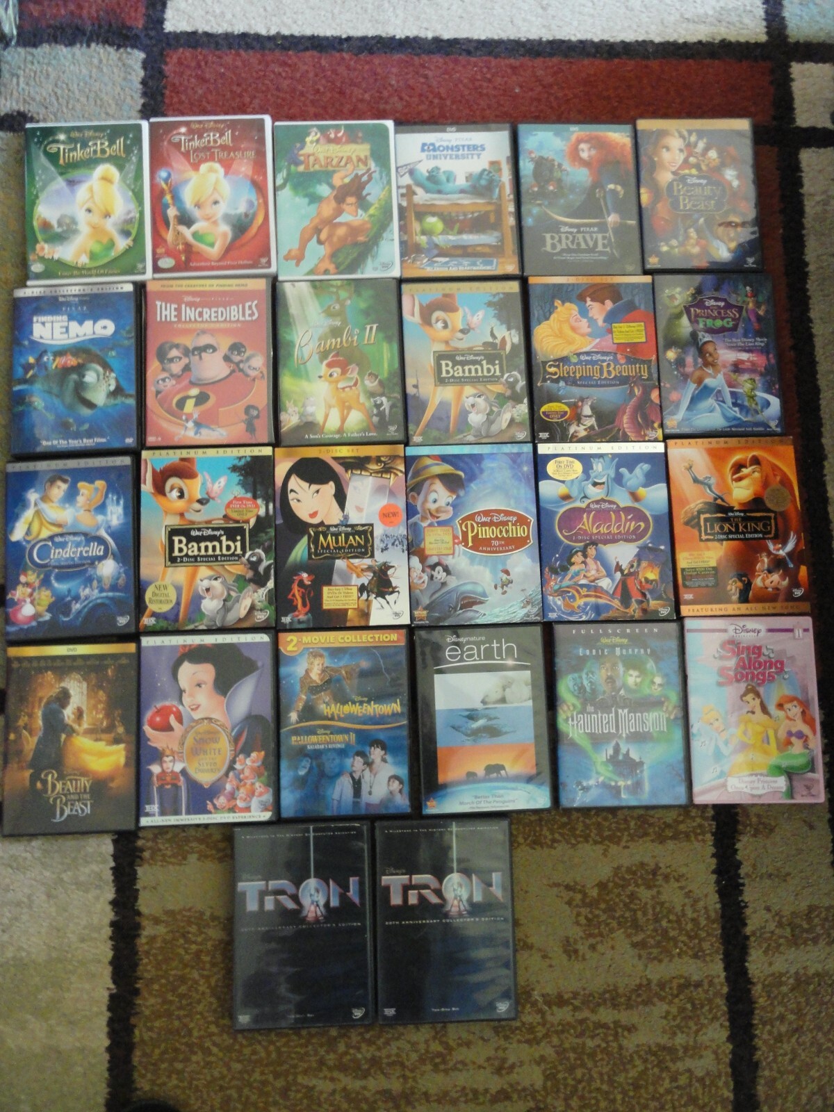 DISNEY DVDS (ANIMATION & MOVIES) U PICK $2-$3 (NEW) EACH UPDATED 7/27