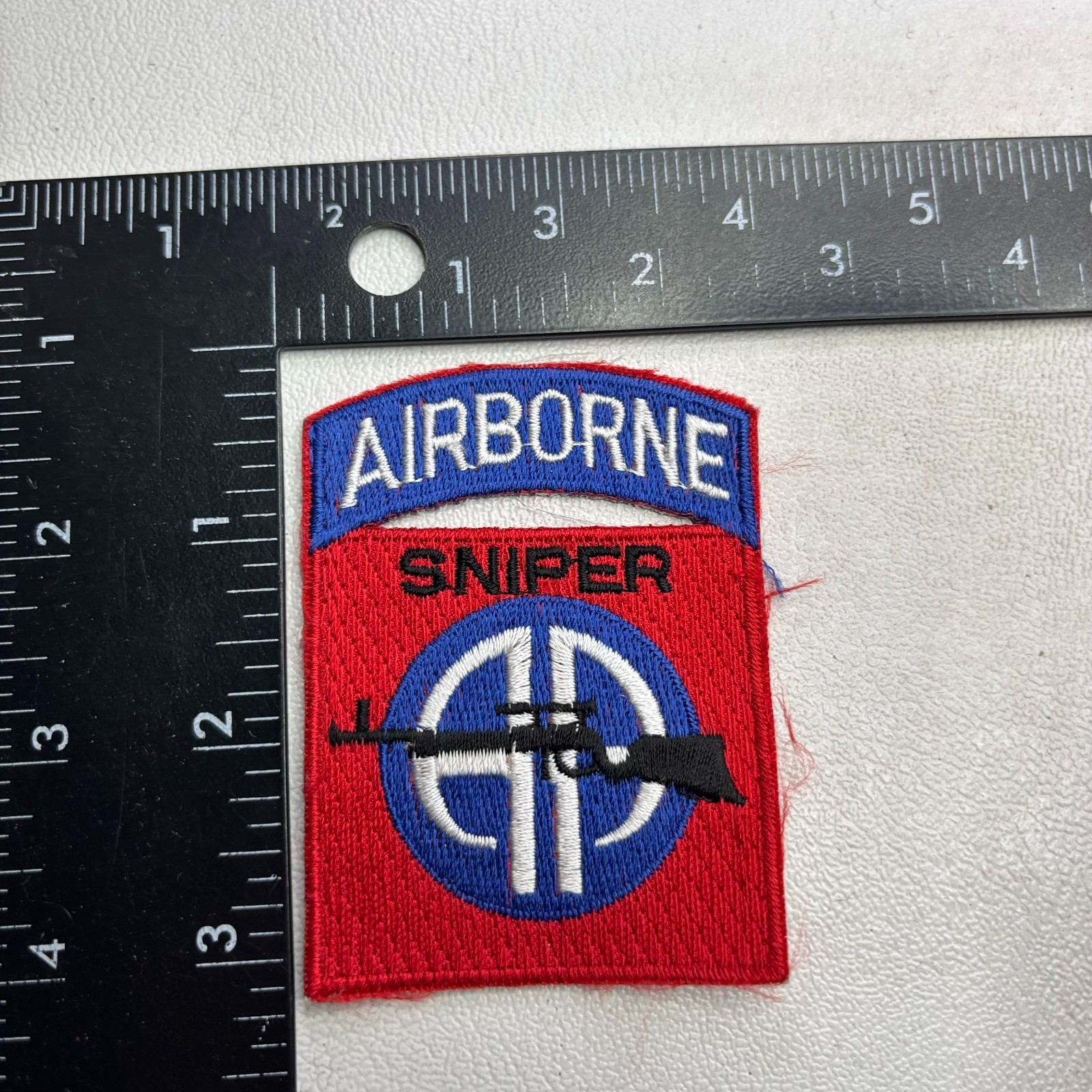 Recent-Make US ARMY 82ND AIRBORNE DIVISION SNIPER Patch (Military) 60XV