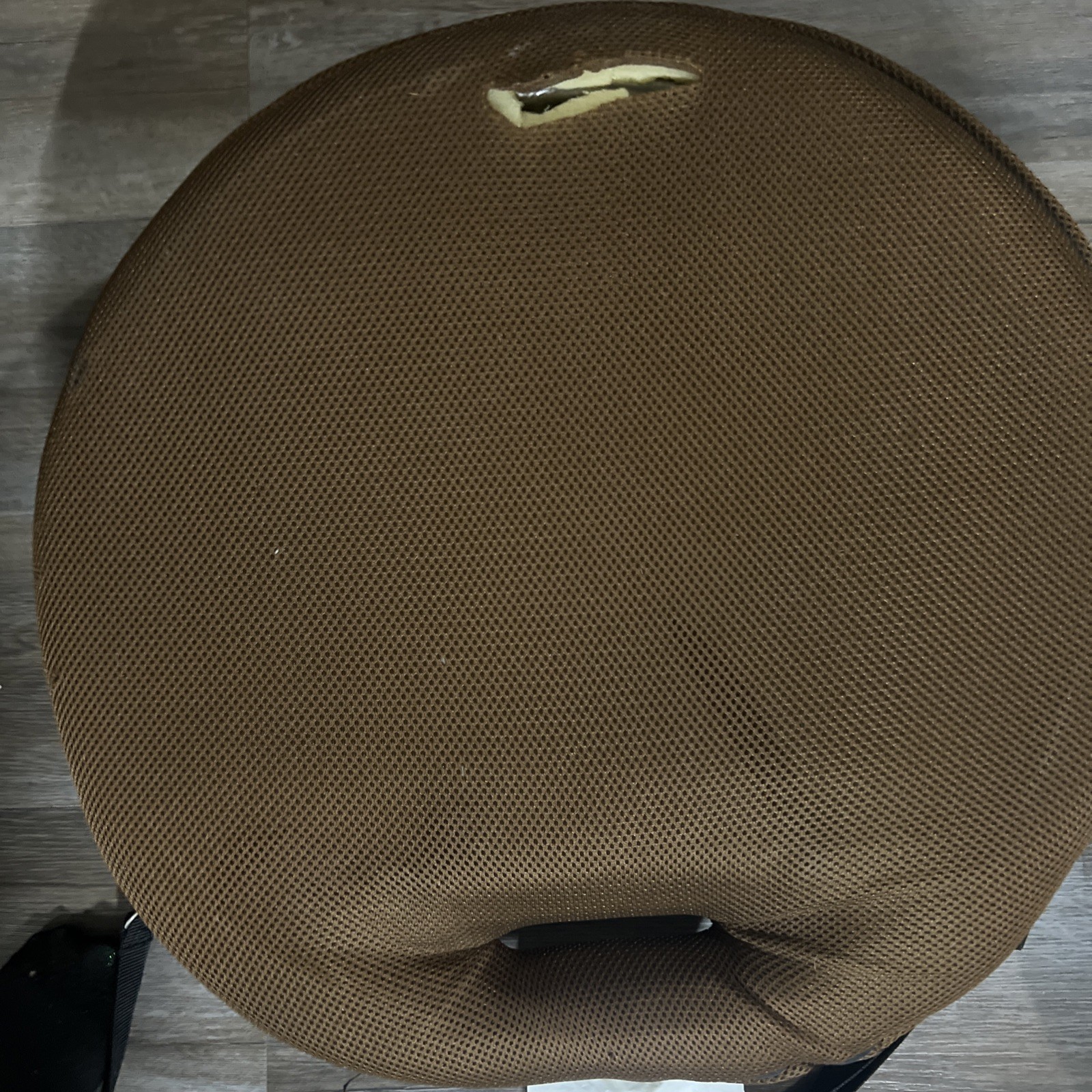 Loungie Quickchair Brown/cream Microfiber Chair Set of 2 Non-used W/minor Flaws