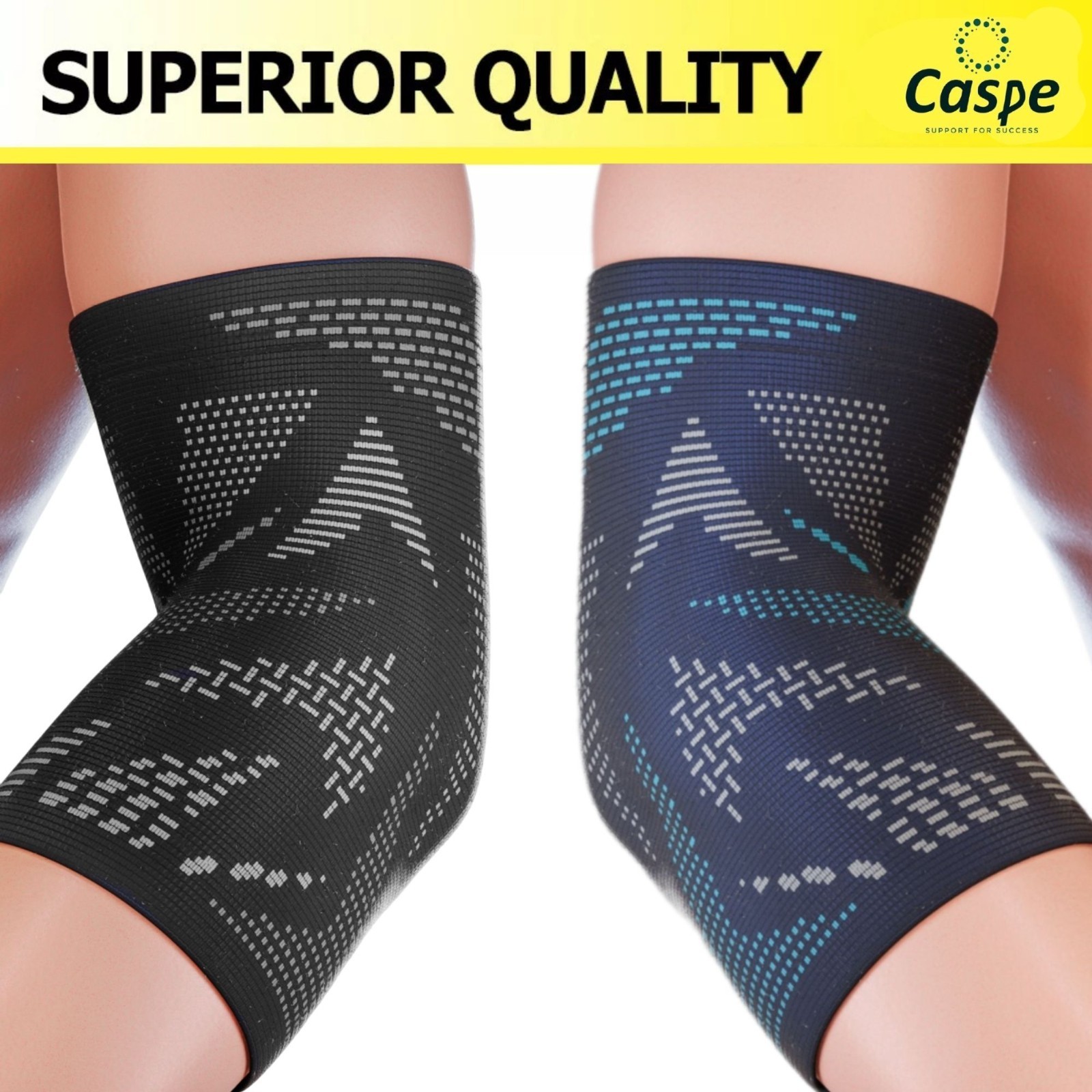 2 Pcs Elbow Brace Compression Support Sleeve Fit Arthritis Tendonitis Joint Pain