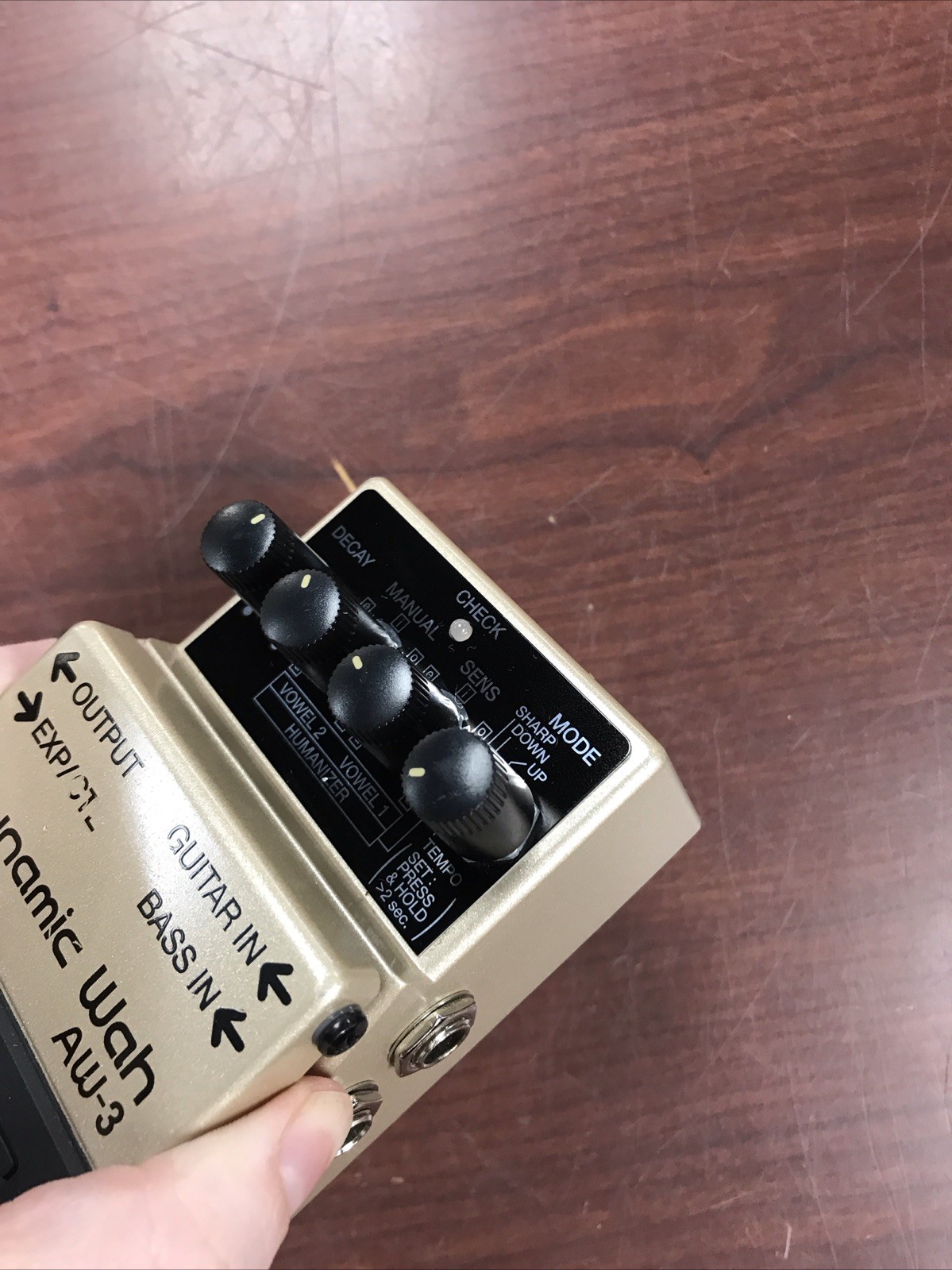 BOSS AW-3 Dynamic Wah Guitar Effects Pedal