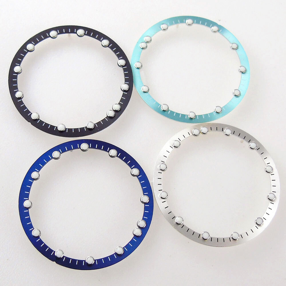 28.5MM Watch Accessories Fit NH35 NH36 Movement Skeleton Dial Chapter Ring Dial