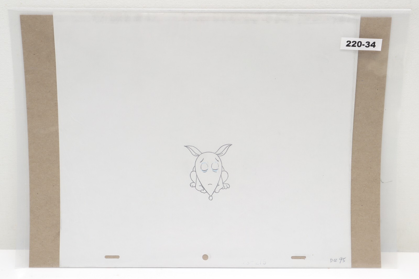 Family Dog Hand Drawn Animation Production Drawing Sketch Art (220-34)