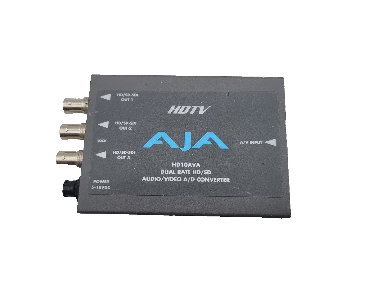AJA HD10AVA Dual Rate Audio/Video Converter