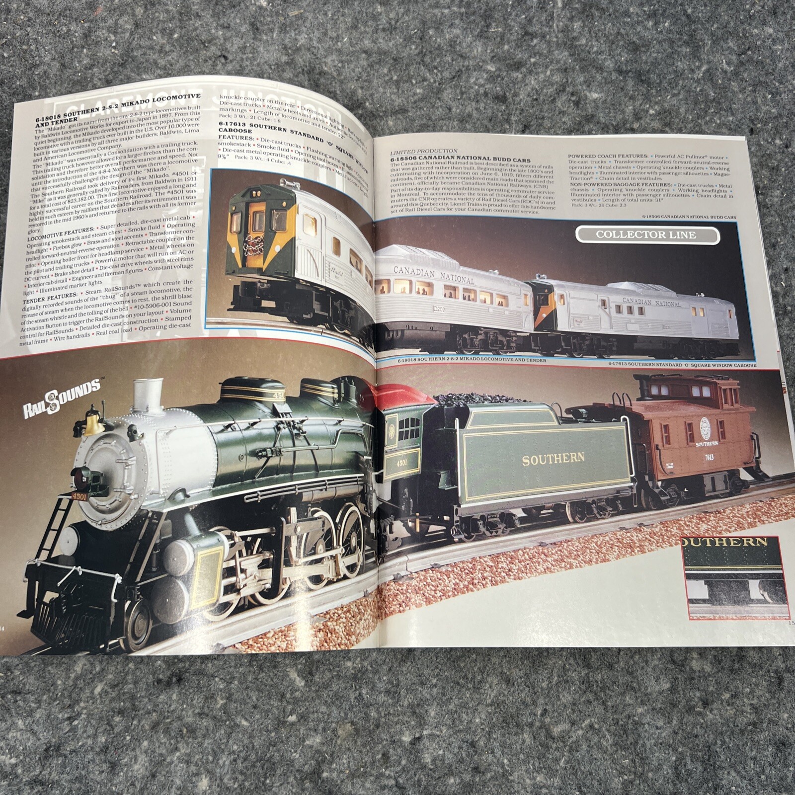 1992 Lionel Trains Catalog Book One
