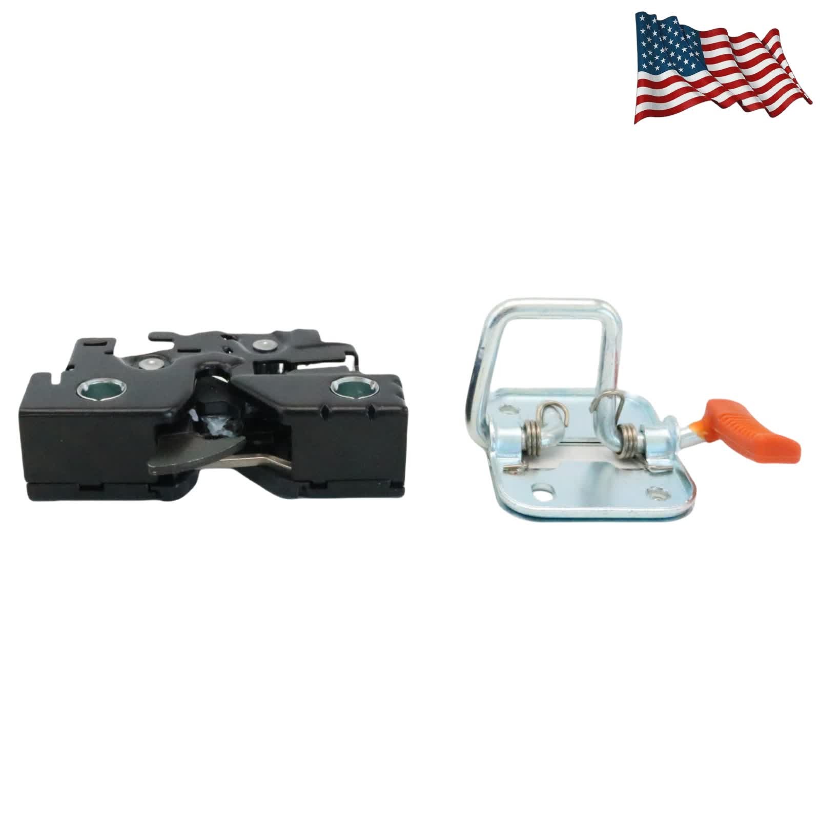 Upper+Lower Bonnet Engine Hood Lock Latch Set For Volkswagen Passat NMS 2012-17