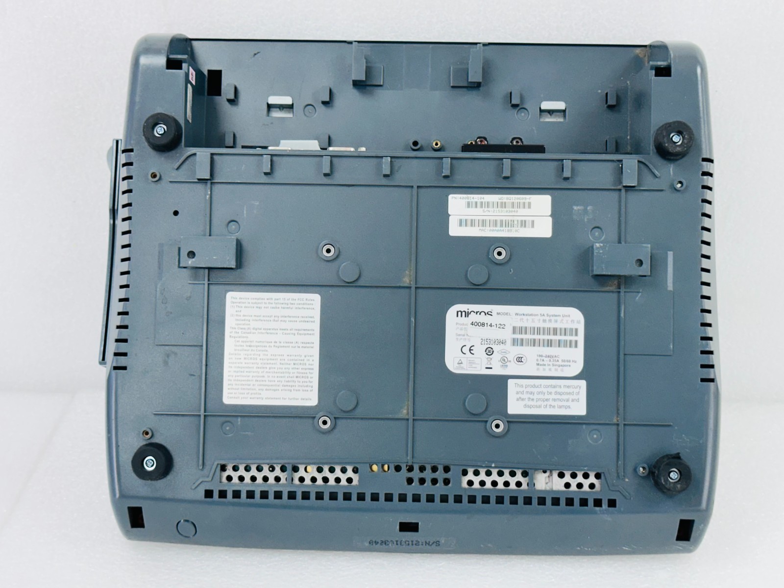 Micros Micros Workstation 5A System Unit POWERS ON AND WORKS FREE SHIPPING 🚚