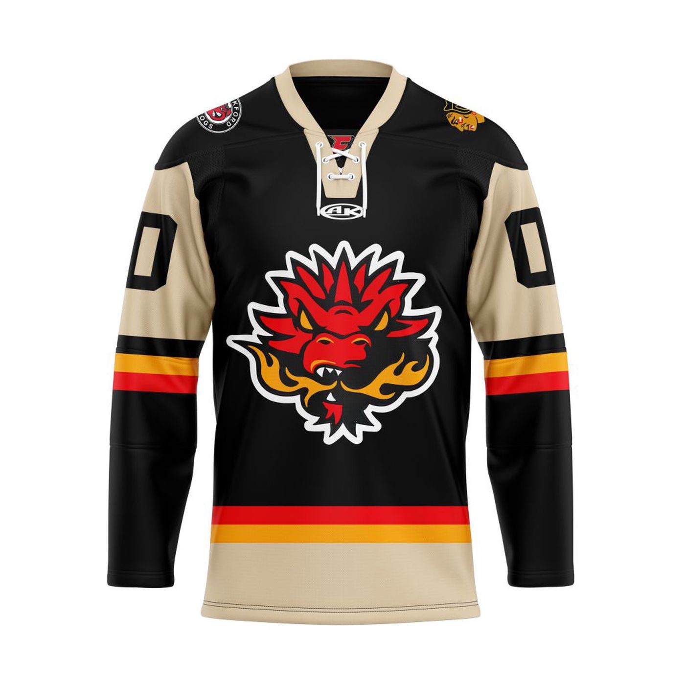 Personalized Indy Fuel 2025/26 Black Lace Hockey Shirt Men's Fan Gear Xmas Gift