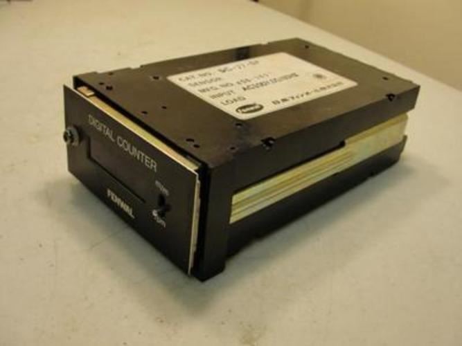 204724 Used; Fenwal DC-77-SP Digital Counter; 100VAC; 50/60Hz