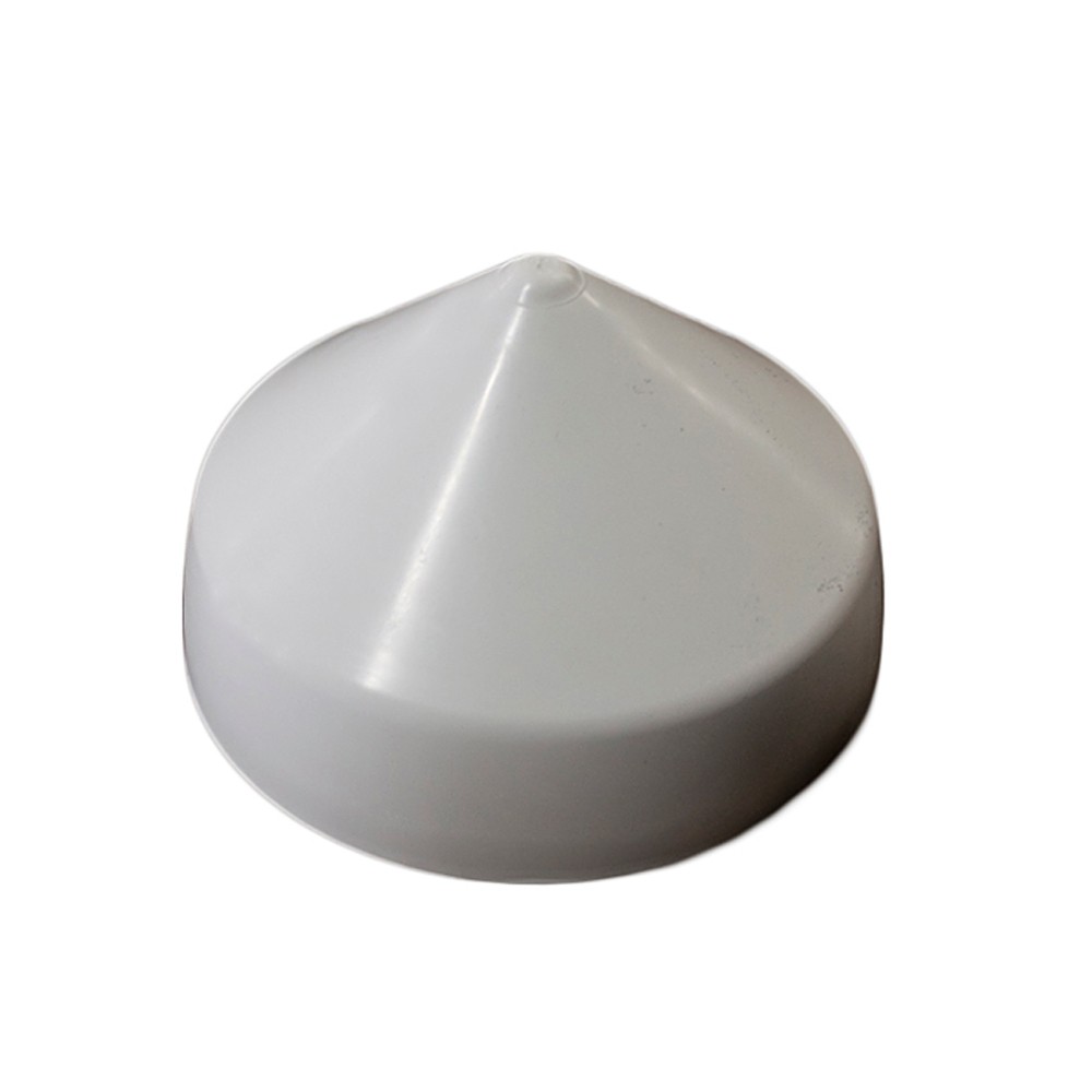 MONARCH WHITE CONE PILING CAP 10.5"