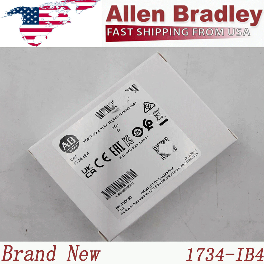 AB 1734-IB4 Point I/O 4 Point Digital Input Module 1734IB4 New Sealed