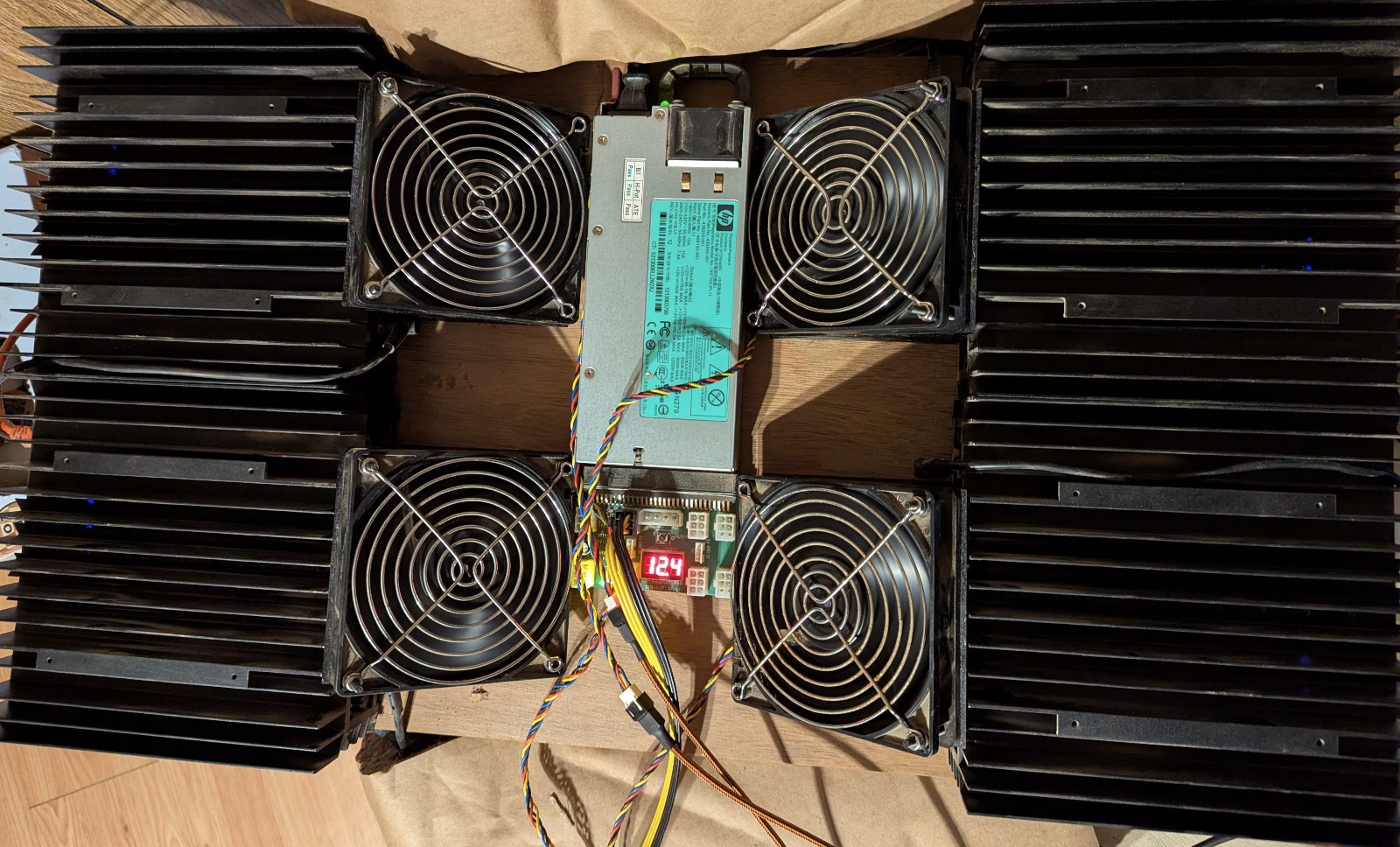 4x ICERIVER KS0 Pro Kaspa Miner 280GH/s - Upgraded PSUs + Firmware + Fans